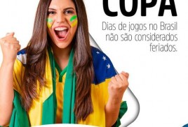 Dias de jogos do Brasil não são considerados feriados